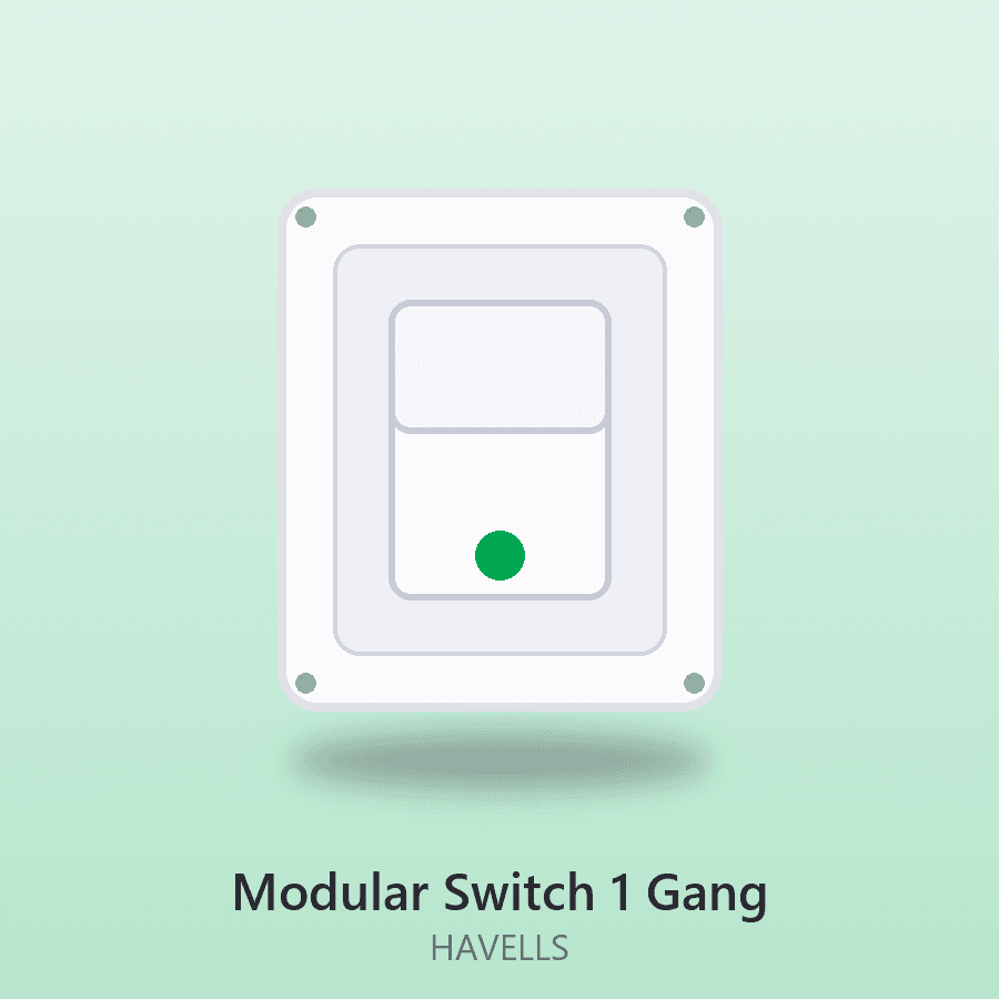 Modular Switch 1 Gang
